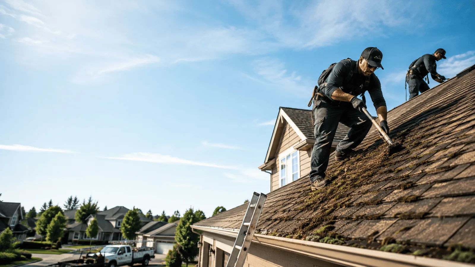 Roof Moss Removal in Maysel, WV near me